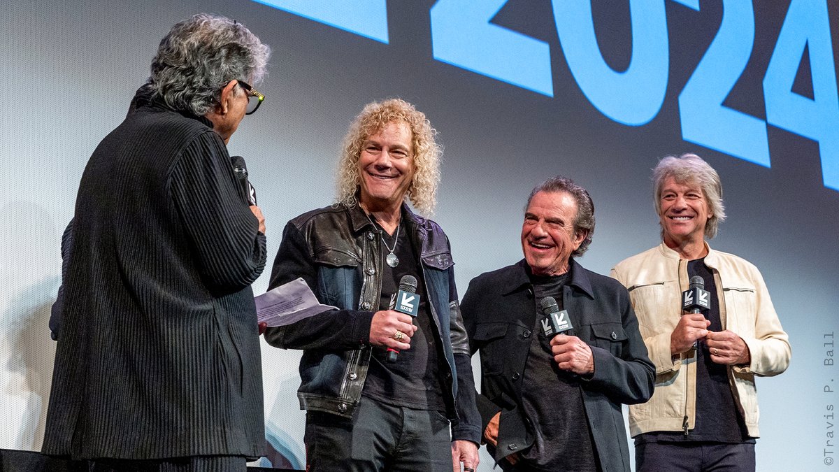 Thank You Goodnight: The Bon Jovi Story chronicles the history and uncertain future of one of the most recognizable rock bands, @BonJovi, and its front-man, @jonbonjovi. 🎸 See the 2024 #SXSW Official Selection now on @Hulu and the red carpet plus Q&A! ▶️ ow.ly/hHV350Rpxry