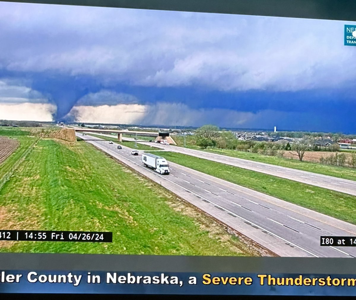 Televised on the MoPac! In Lancaster County, #Nebraska