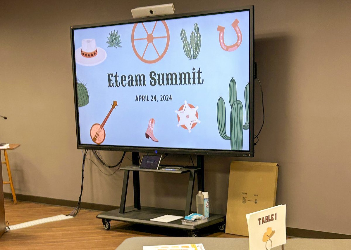 JEFCOED's tweet photo. 🤠👢Most Wanted🌵 Our E-Team Leaders had a great Spring Summit! They received training on cybersecurity, social media, new technologies, &amp; more. They also planned training sessions for the PowerED Up Summer Conference! 👏 #TechnologySupport @JEFCOEDTech @lauradware https://t.co/eDLzksgwb6