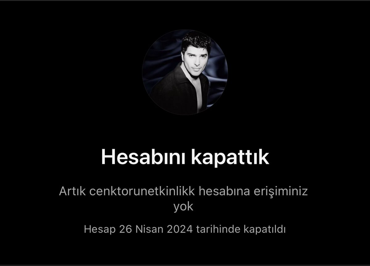 Instagram etkinlik hesabımız bazı nedenlerden dolayı kapanmış bulunmaktadır😔 Yeni hesabımızı takip etmek isteyenler instagram.com/cnktorunetkinl… bu linkten ulaşabilir. Anlayışınız için teşekkürler🙏🏻 #CenkTorun instagram.com/cnktorunetkinl…