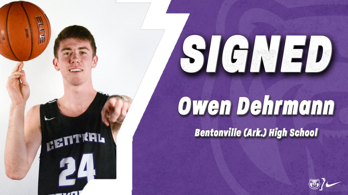 Bentonville's @ODehrmann is the newest UCA Bear! Welcome to the family! #BearClawsUp
