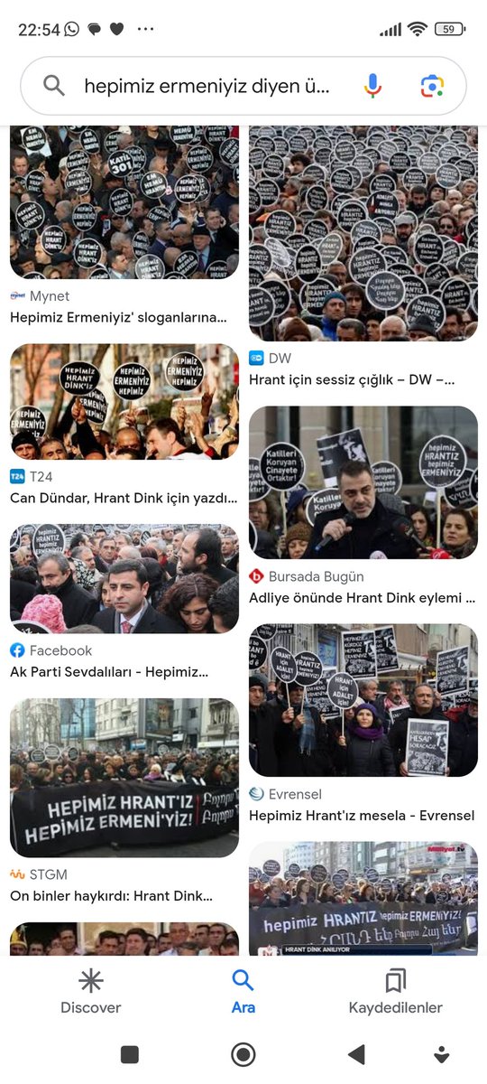 Bir Ermeni gazeteci için, Hepimiz Ermeniyiz diyerek günlerce eylem, yürüyüş ve gösteri yapanlar, 15 bini çocuk olmak üzere, Filistinli 35 bin insanın öldürüldüğünde sessiz kalıyorsa, burda din, dil, ırkçılık ayrımı vardır, sanat, siyaset, sessizliğinizin canı cehenneme.