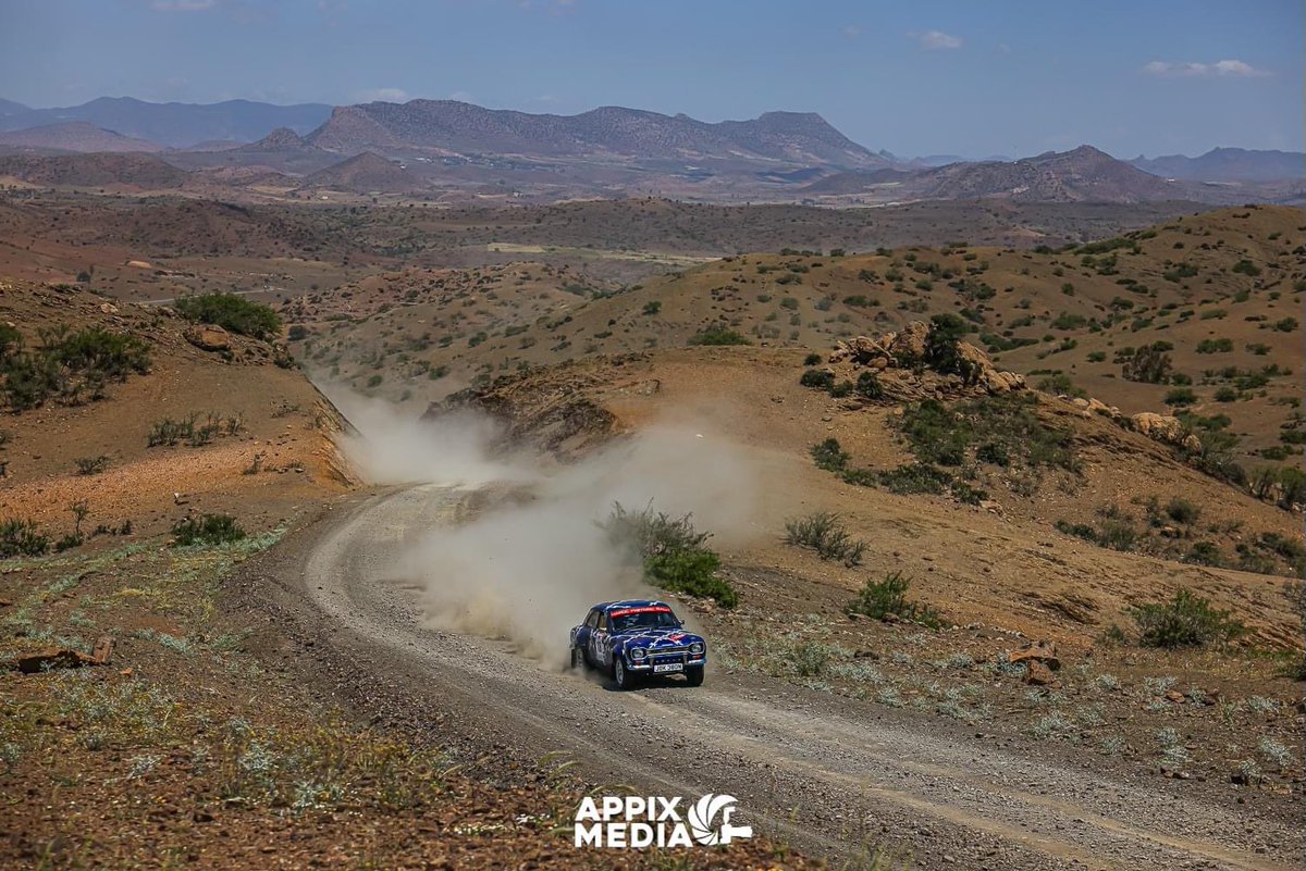 Day 5 complete here in Morocco .. We hold 7th overall .. 1 more day to go .. #Morocco #rally #Ford #escort #mk1