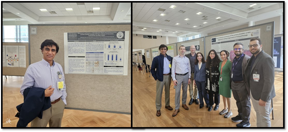 Congratulations to Dr. Tariq <a href="/TheLabDoc/">Z. Tariq</a>, PGY3 and CR, First Place at the <a href="/GWSMHS/">GW SMHS</a> Research Showcase! Utility of Microbiology versus Surgical Pathology in Diagnosis and Management of Helicobacter pylori Infections in the Washington DC Metropolitan Area
