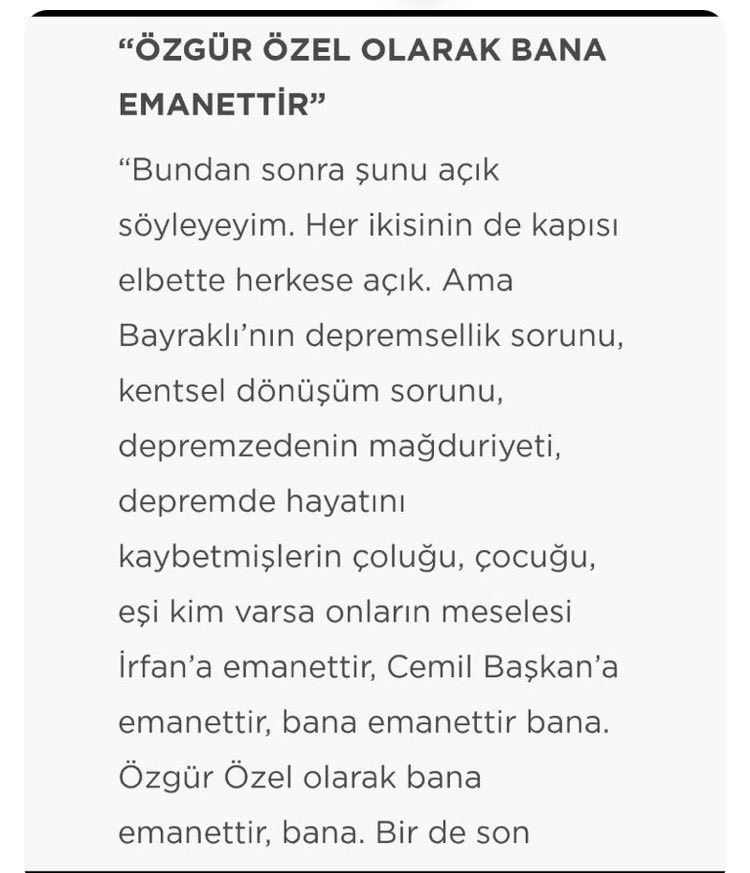 suna_ozgunduz's tweet photo. @eczozgurozel @eczozgurozel @izdeda #İzmireKulakVerin
Sayın Özgür Özel emanetinize sahip çıkacağınızı biliyoruz. 
Not :İzmirli depremzedeler https://t.co/wdSTrkVU4x