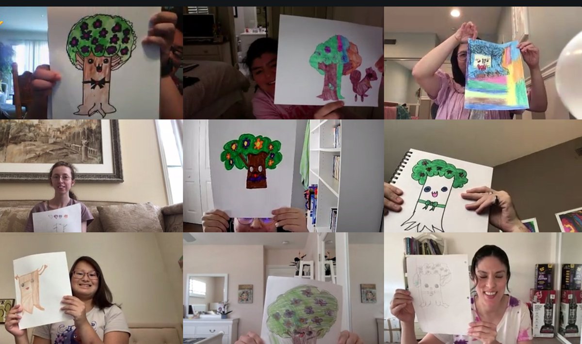 Shout out to our virtual students for participating in our art class as we show off our trees for Earth Week! 🌳
#earthweek #goinggreen #virtualclass