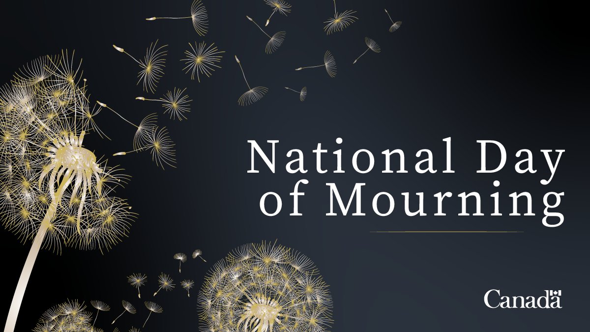 On April 28, the National #DayOfMourning, we remember workers who have died, were injured or became ill from their jobs. GAC reaffirms its commitment to protecting its employees at work. Join us at 11 am in a minute of silence to mark this day.