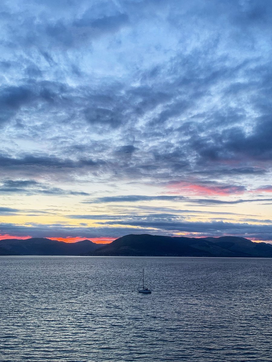 Sunset in Gourock
