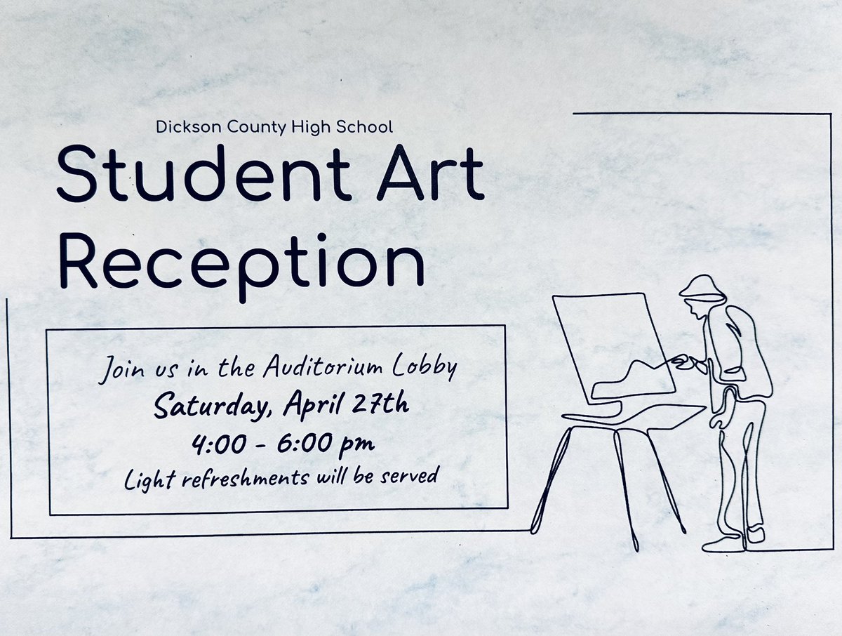 dchsart's tweet image. Join us tomorrow from 4-6pm to see the Art III/IV shows in the auditorium lobby! We have a talented group this year!