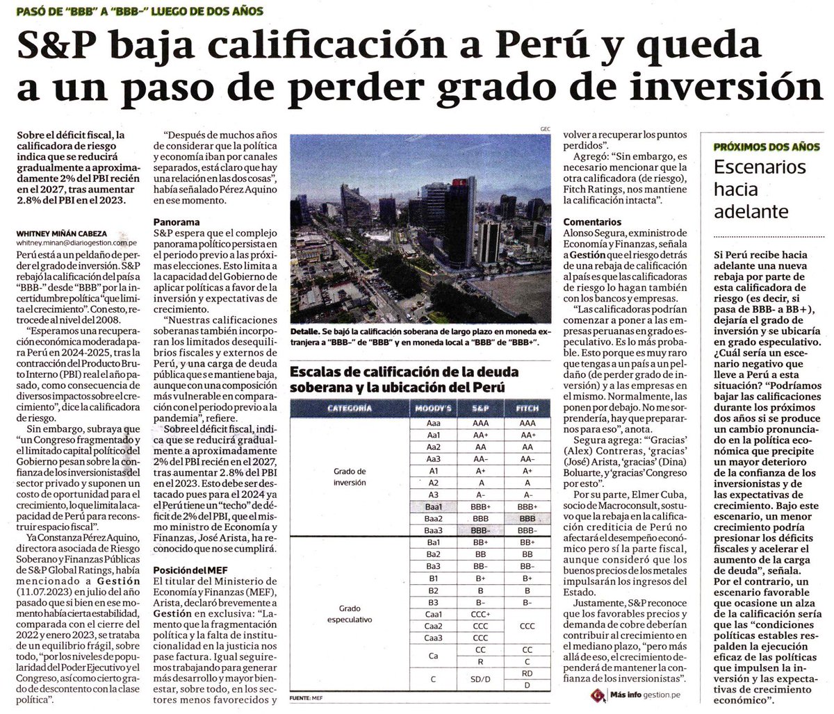 Lamentable. Una serie de medidas populistas vienen causando un daño muy severo a los pilares económicos que permitieron al Perú crecer y reducir la pobreza en el pasado.