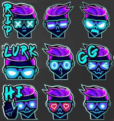 Get yourself a creative emotes with different  expressions and full customization option. Commissions are open😍 #VtubersUprising #VtubersEN #VtuberTH #twitchaffiliate #TwitchStreamers #furryfandom #FurryVTuber #hololive #twitchfr #TwitchPartner #Vtuberasset