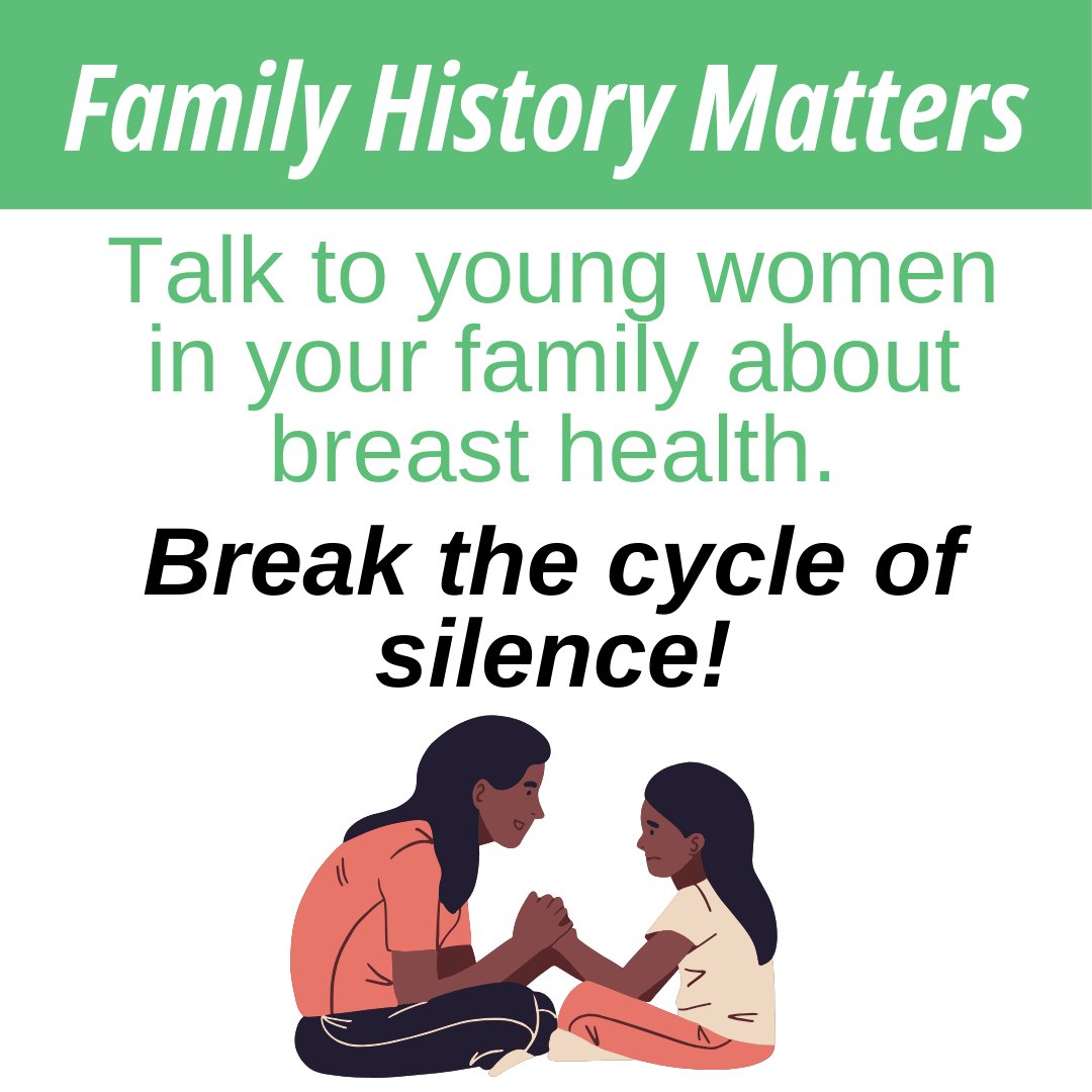 Talk to young women in your family and in your community about breast health. Break the cycle of silence! Here are a few resources from our I'm Still Me resource guides to help get you started: linkpages.pro/6OtrdZ
cbiit.github.io/FHH/html/index…