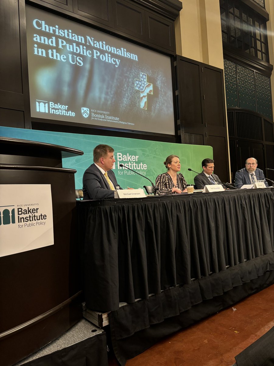 Panel 5 of today’s conference with @BoniukInstitute starts now. @USDemocracyLab’s @RuthBraunstein, @drdrbrockman, and @PaulDMiller2 will continue the conversation on the influence of #ChristianNationalism on policy. Watch live: bit.ly/3u6DGNk