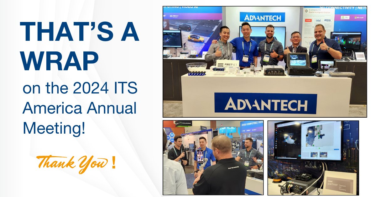 What a week for the Advantech team at #ITSA2024! @intel MIC-770-V3 pedestrian crossing demo using @Outsight_tech software, and @ousterlidar live LiDAR sensing demo paired w/ an Advantech NVIDIA-based AI computer were all showcased in our booth! 

#ThisIsITS