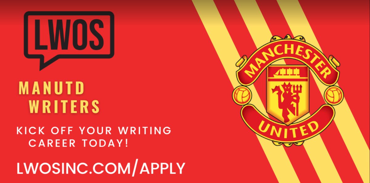 Manchester United Fans We are recruiting new writers #MUFC