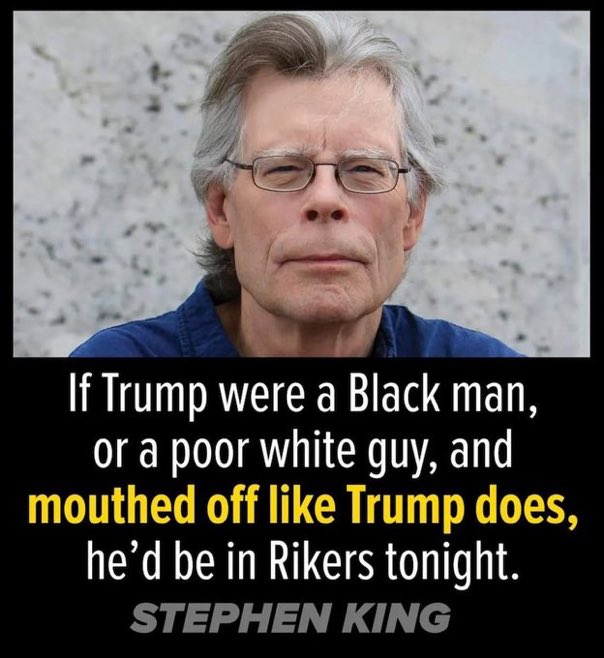 Since Stephen King is trending…who agrees with him? 🎯💯