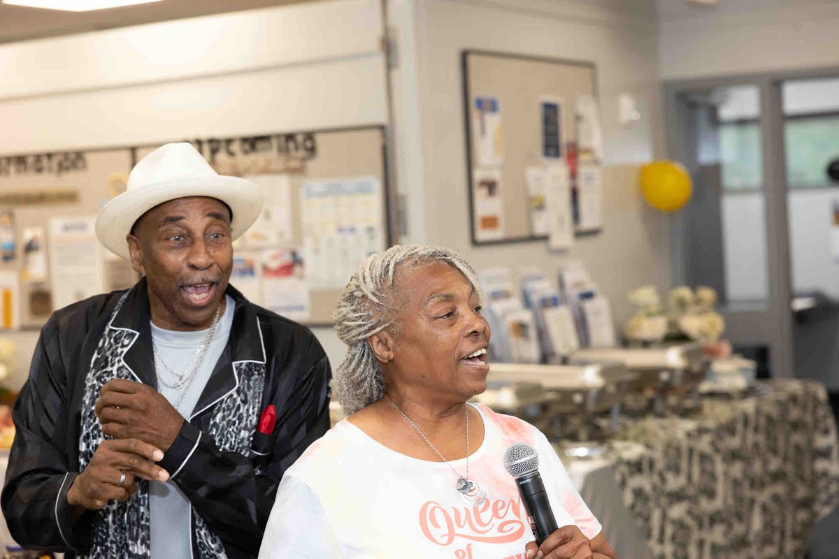 Happy Birthday to our Cavalcade Community Center seniors! Our team celebrated our seniors with a Pajama and Brunch Birthday Potluck.