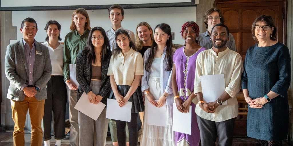 The House congratulates ten #UofT undergrads and grads who have, this spring, won two prestigious awards: the 2024 Audrey Hozack Student Leadership Award and the 2024 Judi Schwartz Memorial Scholarship: bit.ly/3UeZ8Zr