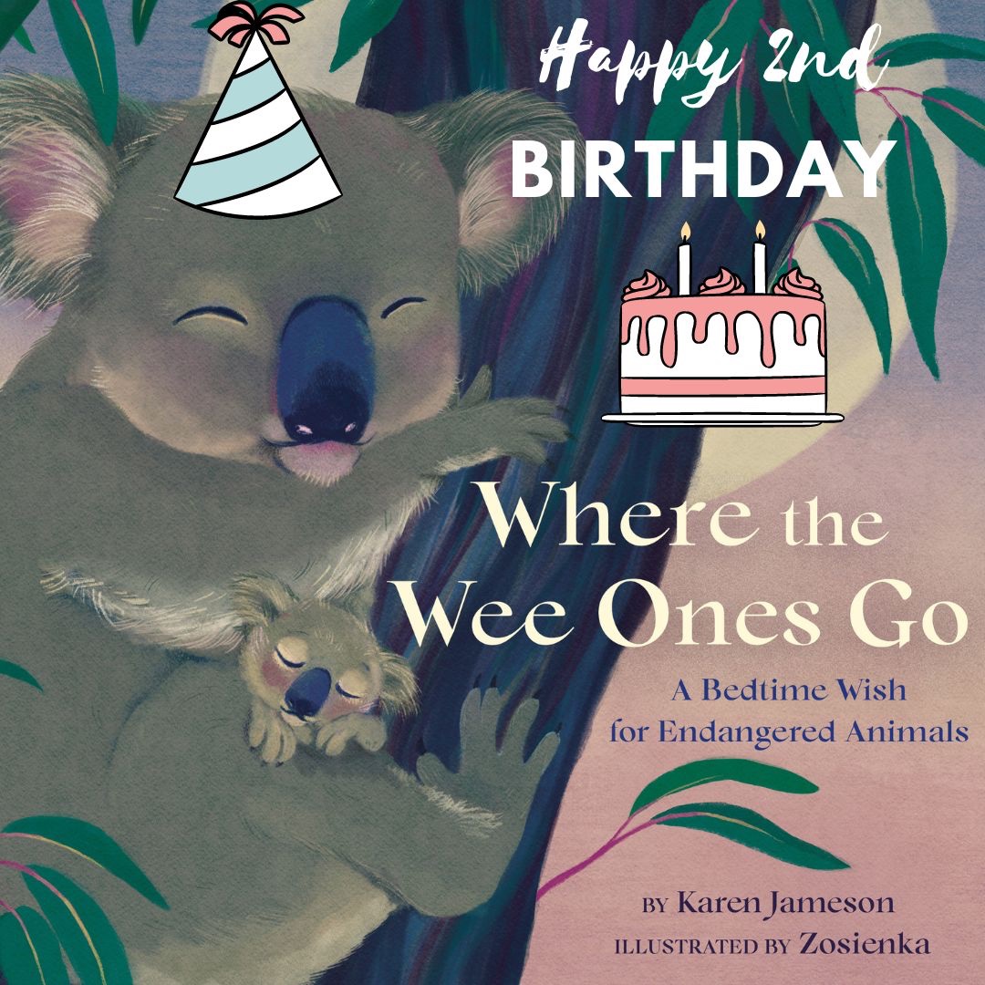 The Happiest of Book Birthdays to WHERE the WEE ONES GO! Stunning art by @Zosienka & lyrical text by yours truly! Perfect for bedtimes, Earth Day, poetry month or anytime! 🎉@ChronicleKids