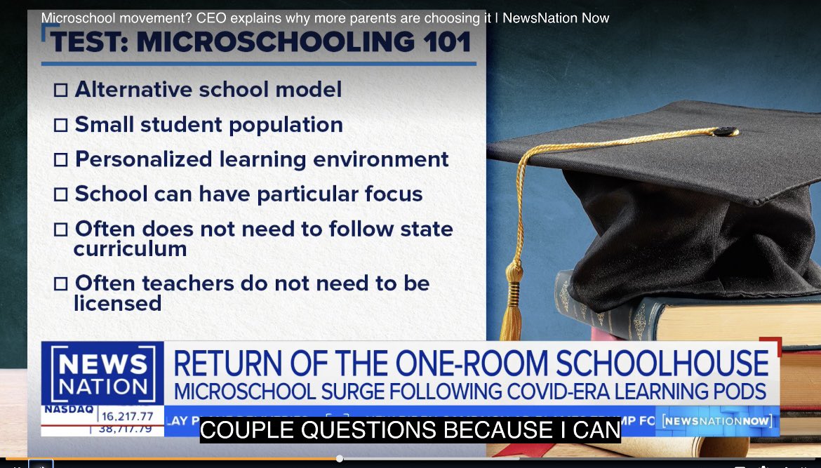 Microschooling has arrived in the mainstream of America, where understandings are taking root and this movement is feeling right at home.