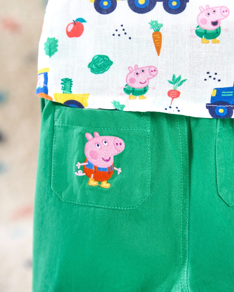 Oink Oink! We're heading down to the farm with our favourite little brother, George 🐷🍎 bit.ly/3Q1qOQe
