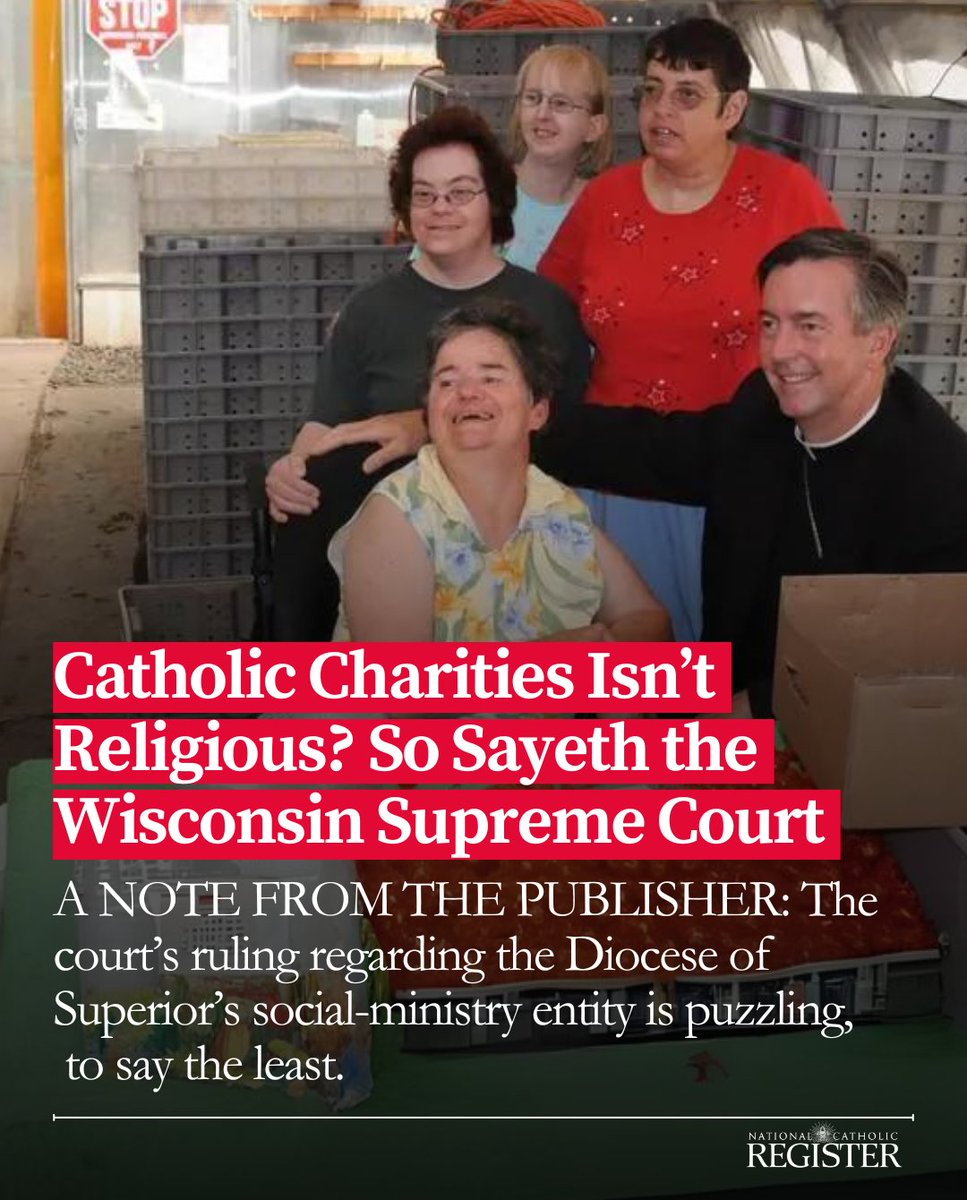 A NOTE FROM THE PUBLISHER: Another Tax Day has come and gone, but a big taxation question in Wisconsin remains unresolved, in the wake of a recent ruling that Catholic Charities in the Diocese of Superior isn’t religious enough in the eyes of the state’s Supreme Court to…