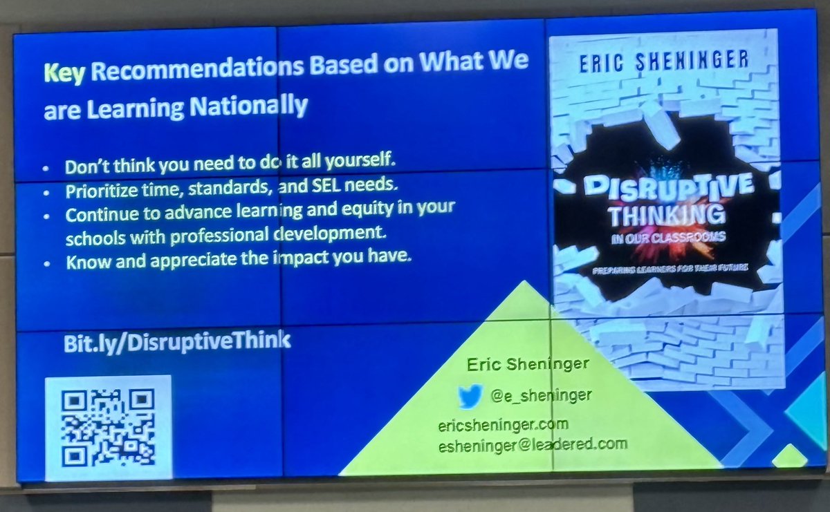 Alicia Bates (@aliciafbates) on Twitter photo Thank you <a href="/SaneeBell/">Sanée Bell, Ed.D.</a> for bringing <a href="/E_Sheninger/">Eric Sheninger</a> to speak to T&L. It was a day with thoughtful reflections on how to support our Ts in the move to Class 1:1. #SecCI Thank you <a href="/SaneeBell/">Sanée Bell, Ed.D.</a> for bringing <a href="/E_Sheninger/">Eric Sheninger</a> to speak to T&L. It was a day with thoughtful reflections on how to support our Ts in the move to Class 1:1. #SecCI