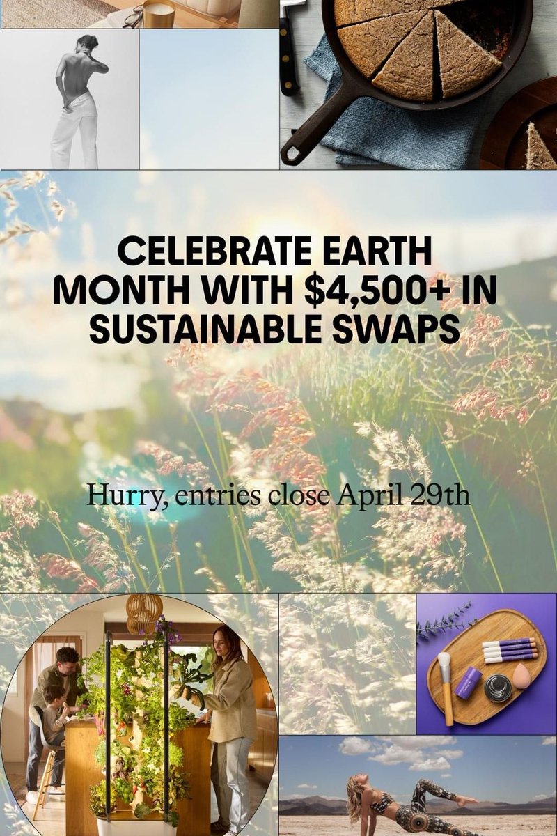 Celebrate Earth Month! Get a chance to win Sustainable Swaps! ♻️

Enter here: thecommons.earth/commons-giveaw…

Entries close on April 29th | US Residents ONLY