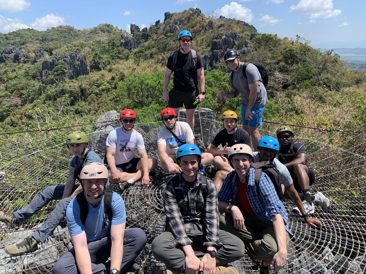 BAT 550 embarked on an adventure to Masungi Georeserve for some cultural exploration. It's moments like these that separate the experience from one unit to the next.  Embracing the culture is just part of the Advisor experience!

#SFAB #interoperability #PeopleMatter