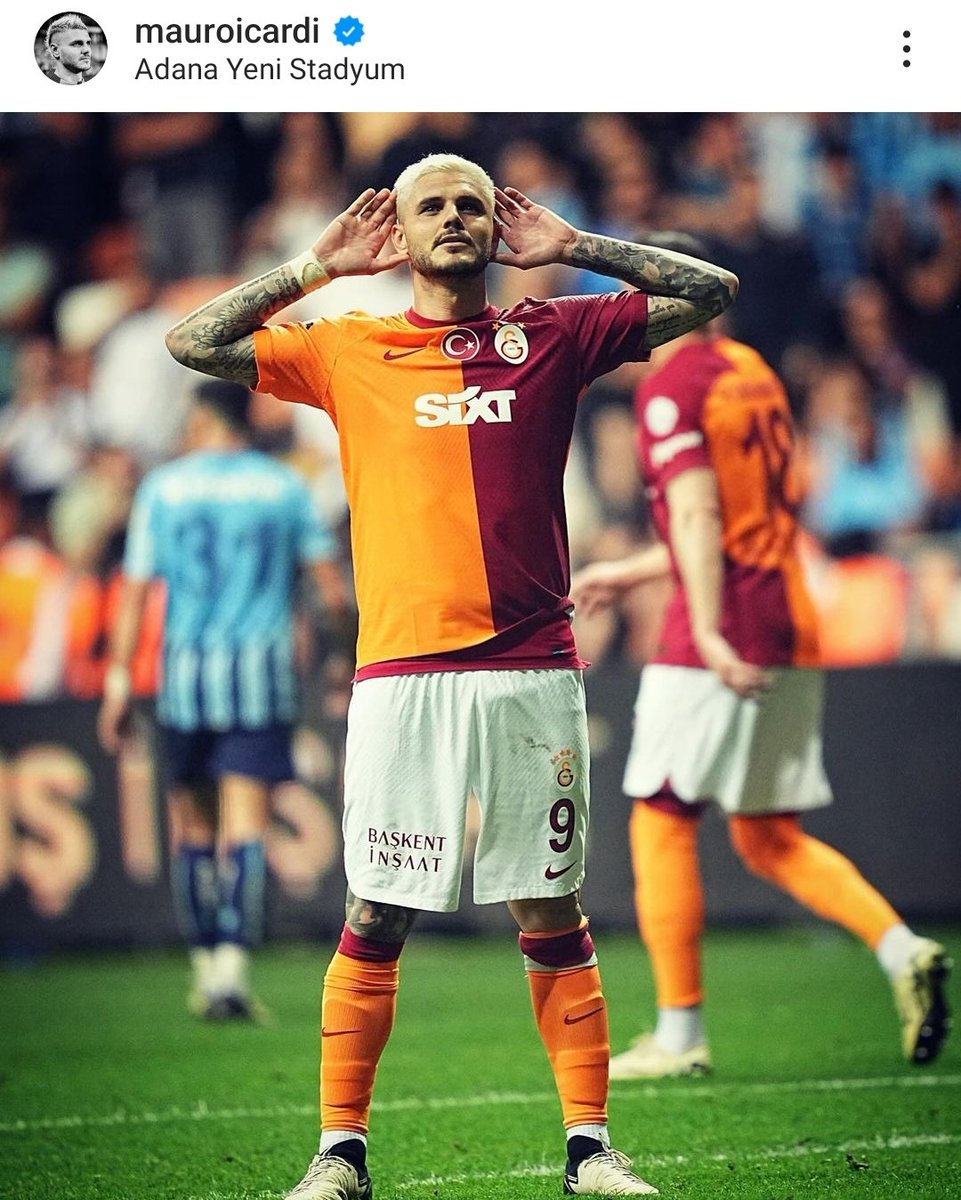 Mauro Icardi: 'Mayıs geliyor... 💛❤️ İyi geceler💤'