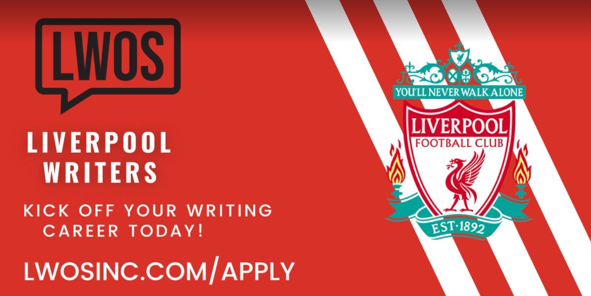 Liverpool Fans We are recruiting new writers #LFC #YNWA