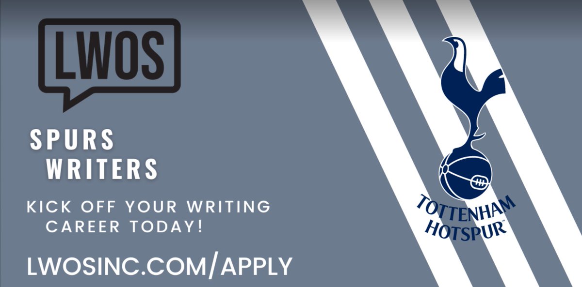 Tottenham Fans We are recruiting new writers #THFC #COYS