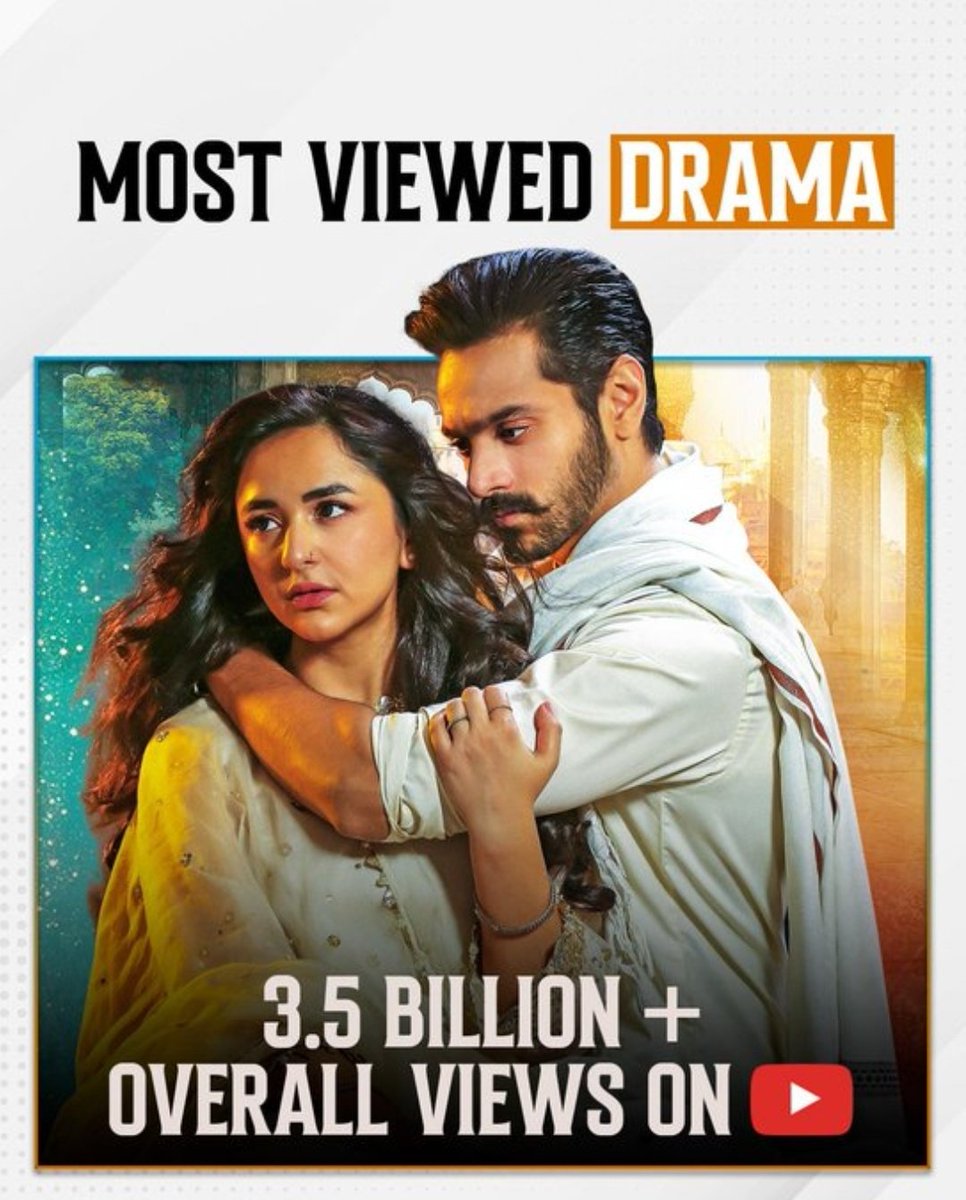 Most Viewed Last Episode & Most Viewed Drama 😍❤️

Congratulations 👏❤️

#WahajAli #YumnaZaidi #Yumhaj #Terebin #terebin2