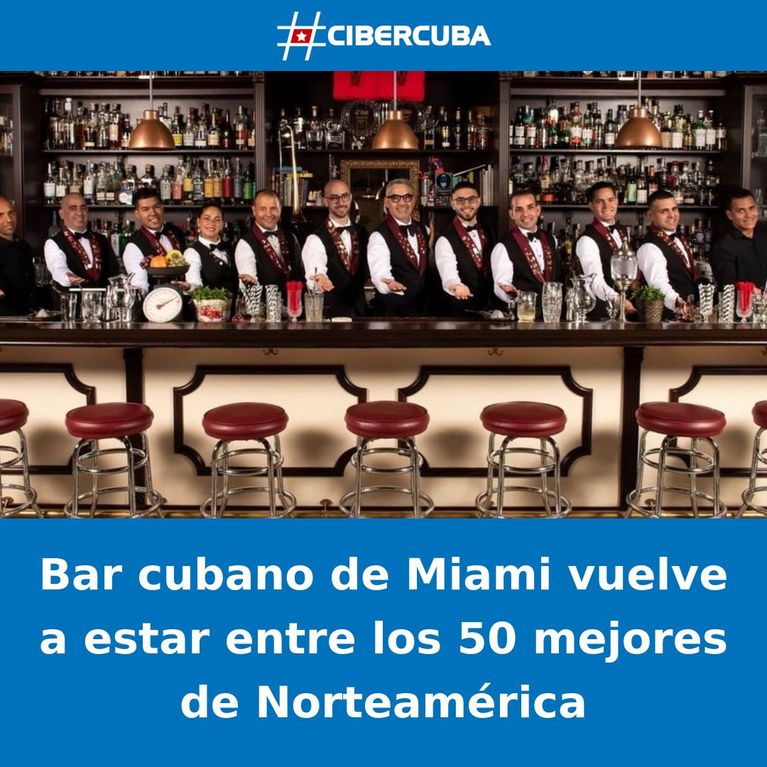Bar cubano de Miami vuelve a estar entre los 50 mejores de Norteamérica

Leer más: shrlnk.org/noticias/2024-…