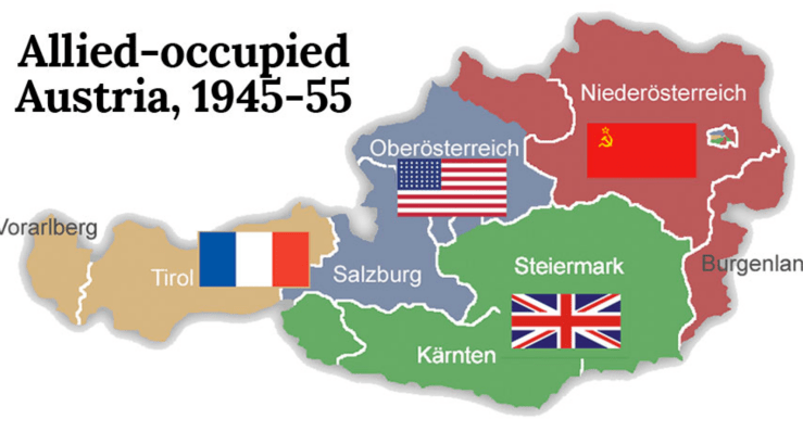 27 April 1945: The provisional #Austrian govt nullifies the Anschluss, reestablishing an independent, democratic #Austria under the 1920 constitution. Germany surrenders on May 8. Austria is occupied by the allies until 1955. #OTD #WW2 #ad amzn.to/3zy43J1