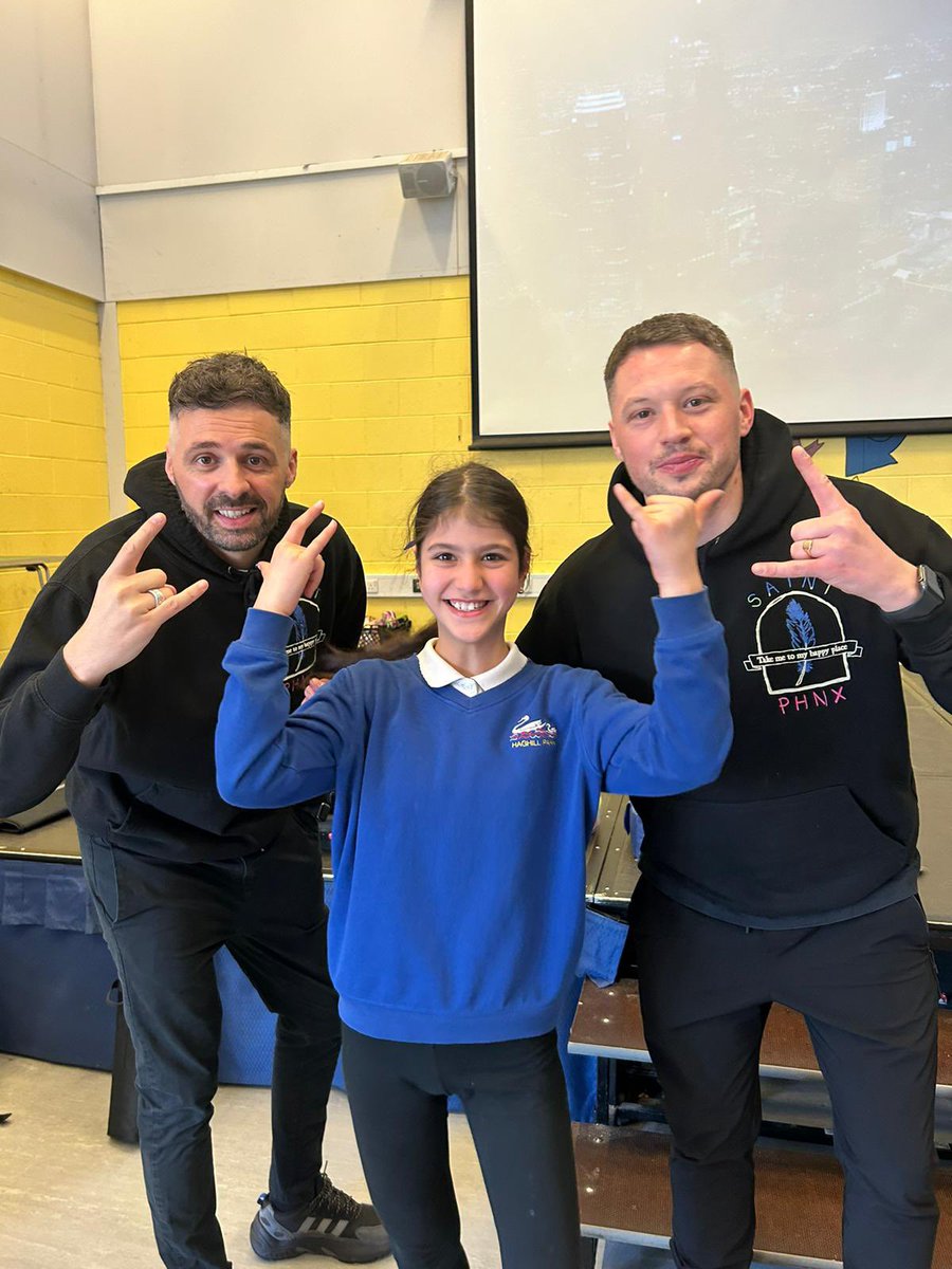 We would like to say a massive thank you to @saintphnx for visiting us today and delivering their truly fantastic Happy Place workshop. Our children had an amazing time! We definitely were a happy place after their visit!