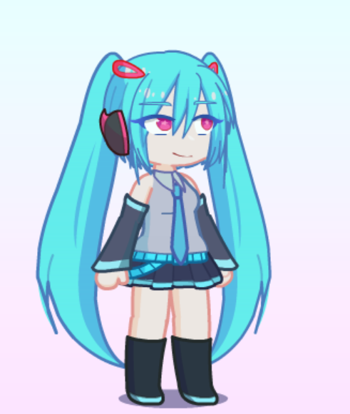 @riarushoushitsu OH SHES SO CUTE heres my miku