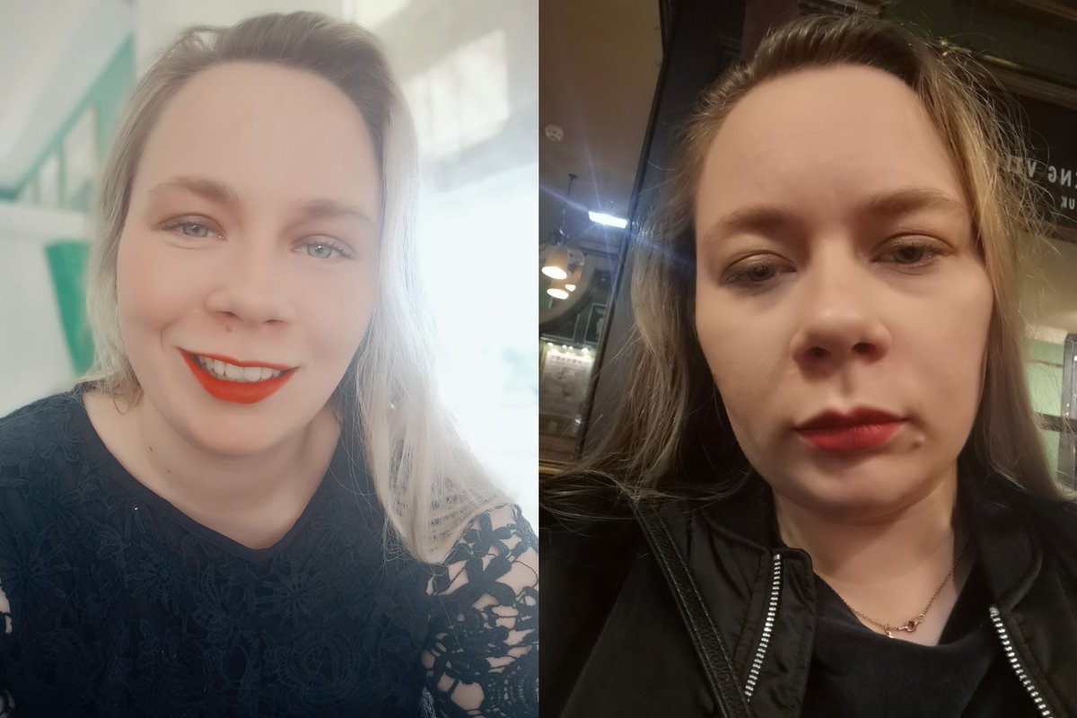 Before and after #Mirtazapine. Make of it what you will.
