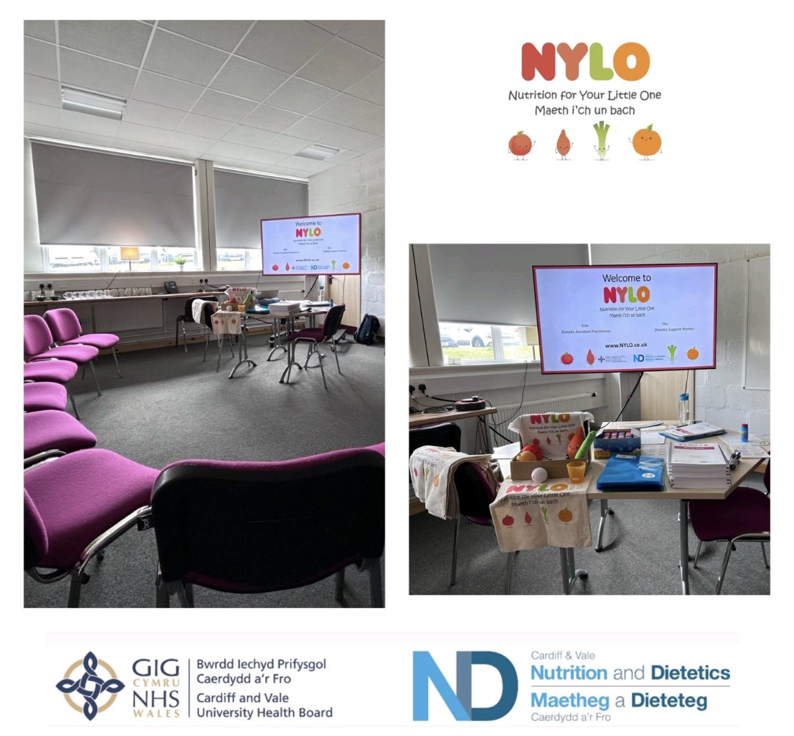 Our #EarlyYears have been busy delivering the NYLO programme at venues throughout Cardiff. NYLO is a free program that can make you feel more confident to provide a balanced diet for your child & help them to be a healthy weight. To find out more nylo.co.uk
