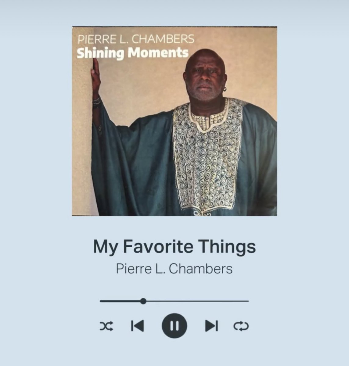 #AlbumOfTheWeek - Shining Moments by Pierre L. Chambers. Thank you Michael, our music director and host of 88 Jazz Place Mornings and Classics & Grooves, for recommending this album! Don’t forget to subscribe to our newsletter in order to have access to our  #AlbumOfTheWeek.