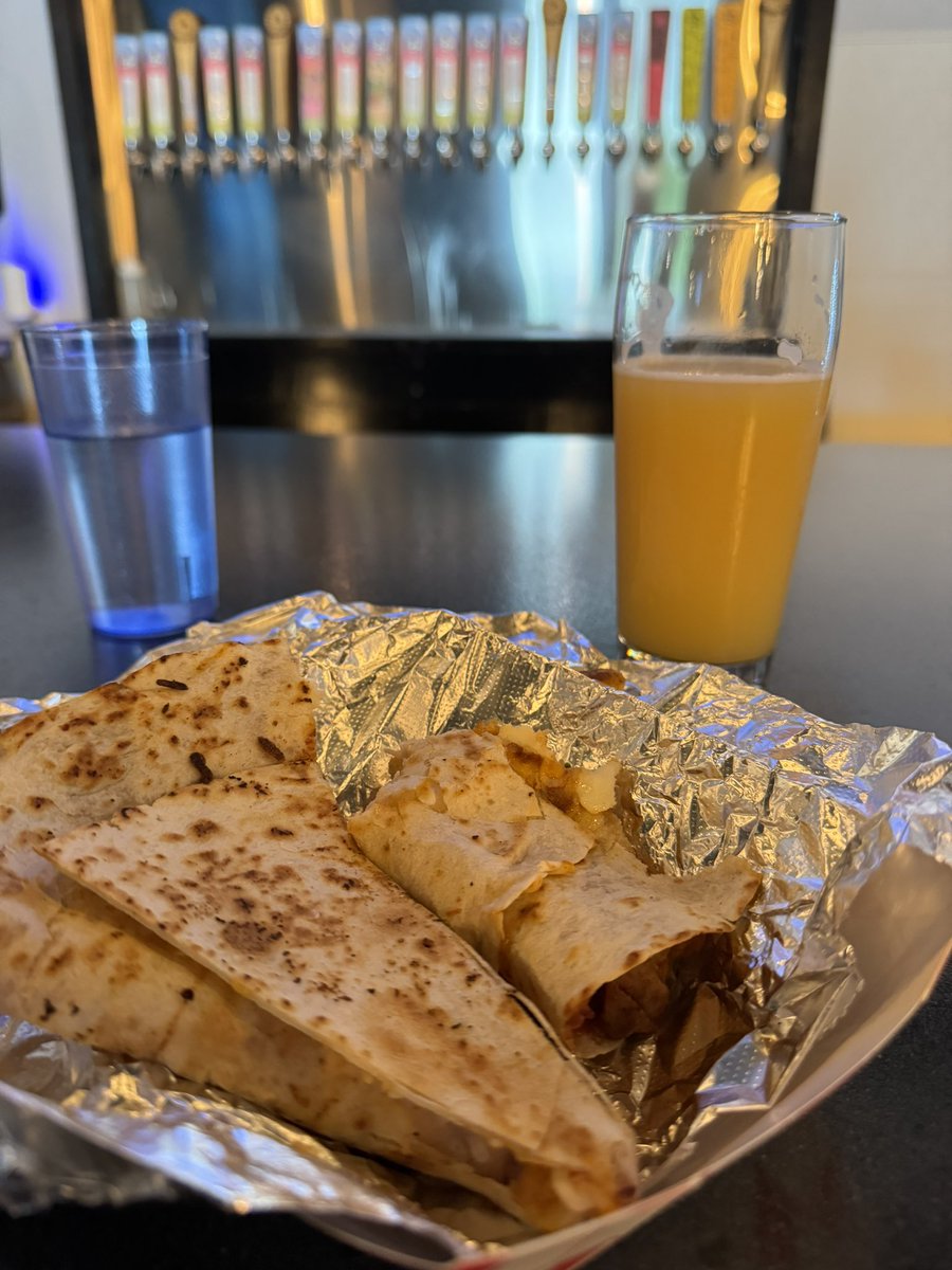 Great place for a drink. @HiddenSpringAle The quesadilla truck outside was awesome. Love this place. Can’t wait for Deja Moo to hit the menu again