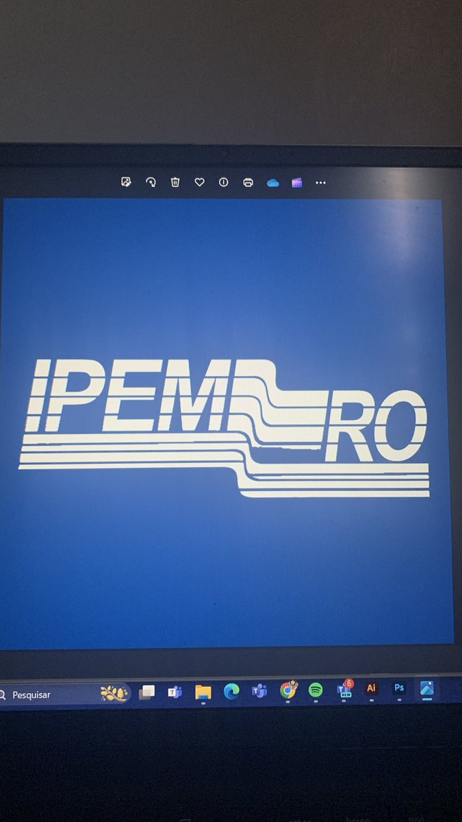 o belo logo do IPEM de Rondônia que os caras tem coragem de publicar 🤔

Vida de designer.