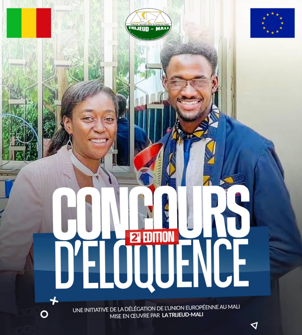 C'est parti pour la 2e édition du Concours d’éloquence! Ce concours mettra en compétition les étudiants de 12 établissements supérieurs (publics et privés) de Bamako, Ségou et Sikasso. Il est organisé par la @trijeudmali en collaboration avec @UEauMali .