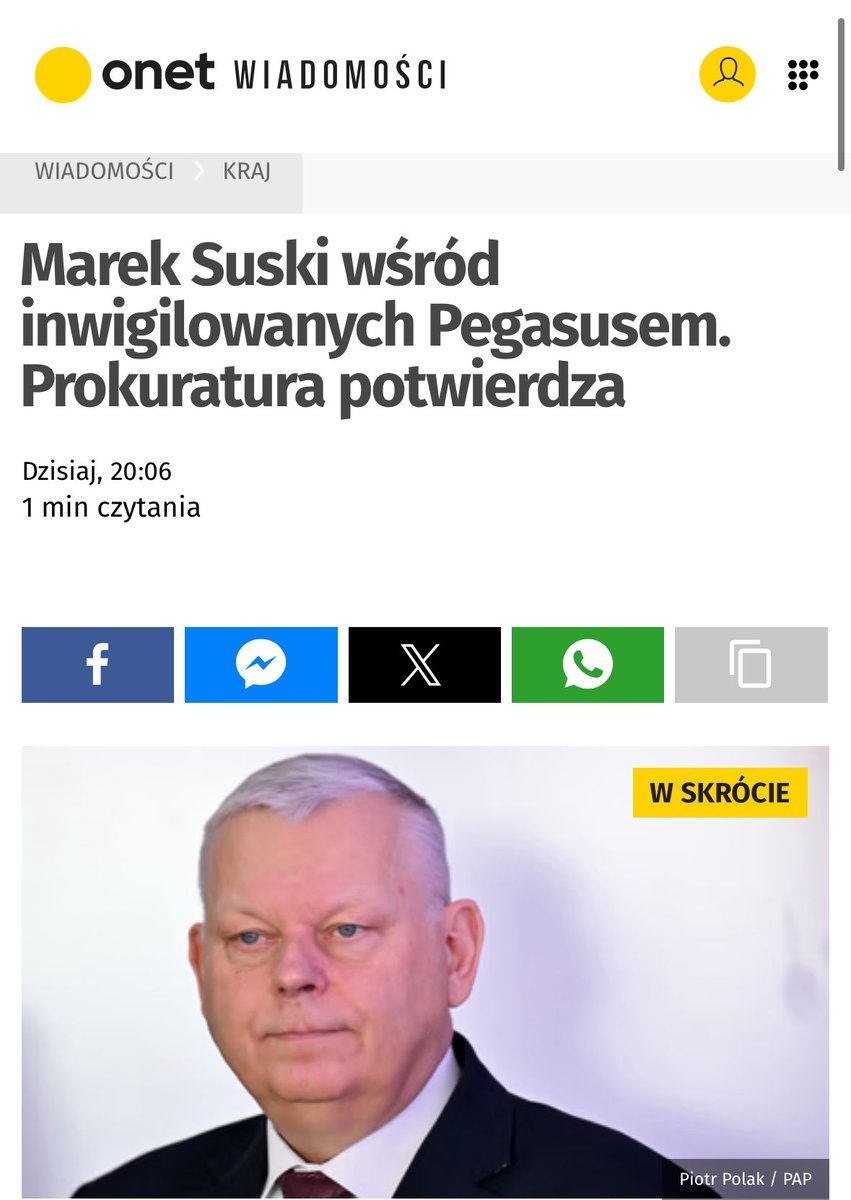 Kaczyński o Pegasusie: byli nim inwigilowani 'tylko szpiedzy i gangsterzy'. #Suski