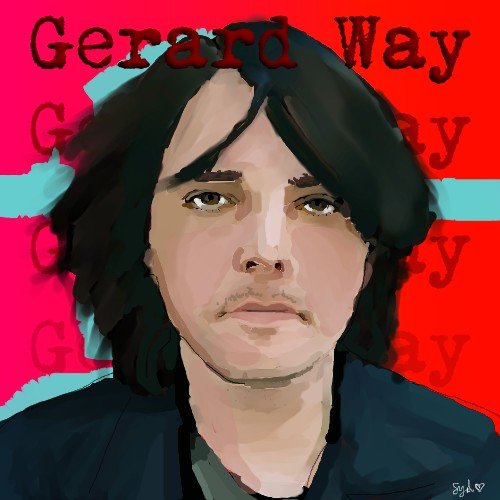 My favorite artists in music artists painting series!

First portrait: Gerard Way ❤️

#GerardWay #MCR #mychemicalromance #painting #digitalart #digitalpainting #artist #art #fanart #FanArtFriday #ArtistOnTwitter