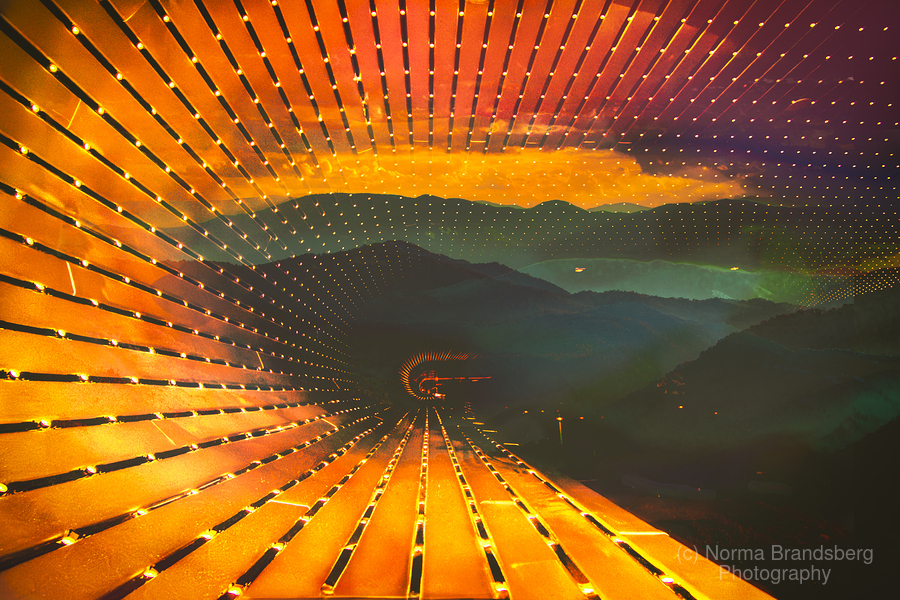 My Smoky Mountains photo combined with a tunnel of light photo leading to the National Gallery of Art in Washington DC to mimic an abstract sunrise, available here: pictorem.com/1962745/Into%2… #sunsrise #nationalgalleryofart #washingtondc #smokymountains #architecture #ayearforart