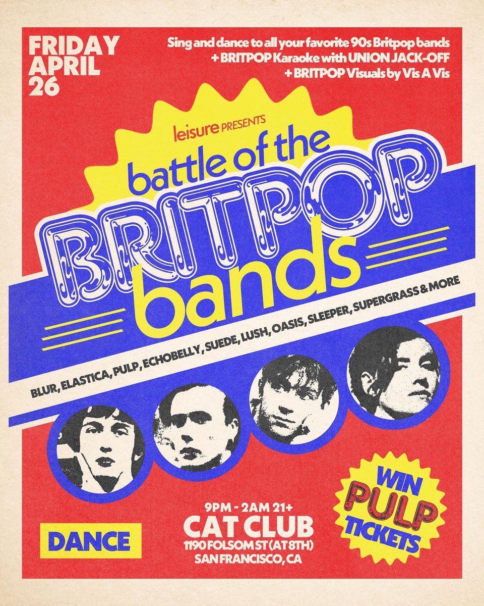 xtinenoir's tweet photo. Tonight at @sfcatclub: #britpop #sfevents #tonight #1190folsom #folsomstreet #sanfrancisco #events #sfnightlife #clubevents #thingstodoinsf https://t.co/pUNoDKzeMy