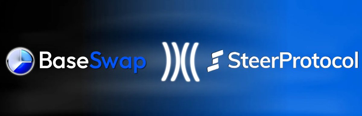 🤝@BaseSwapDEX X @steerprotocol 🤝 Say goodbye to liquidity worries with our all new ALM integration!! 🤖 No more missing out on rewards & fees! Check the active strategies for our pools, or make a new one of their 20+ custom strategies. 💰 ▶️app.steer.finance/baseswap