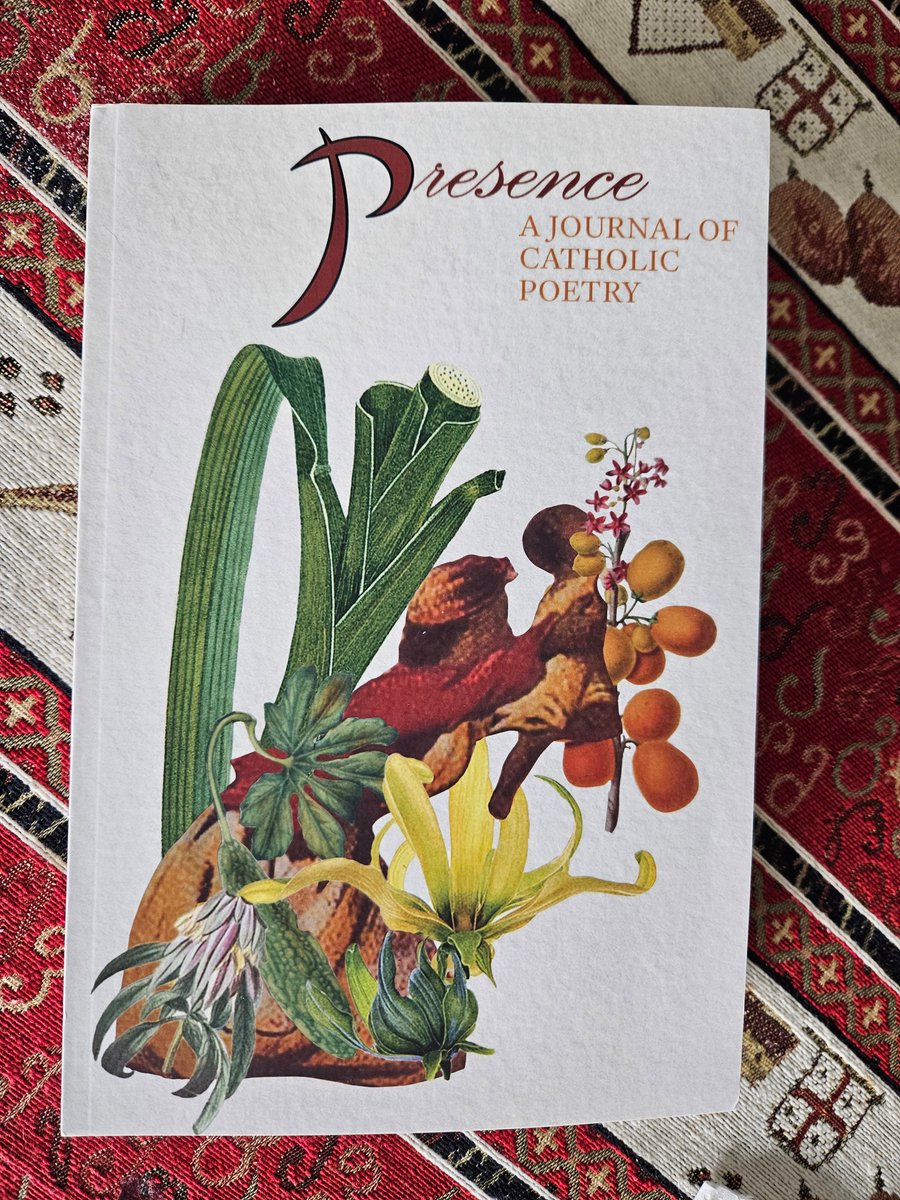 Happy to receive my copy of Presence journal in which my #poetry #translations & translator’s note have appeared Thanks to editors Jeannine Pitas & Mary Ann Miller & #Afghan-Canadian poets Fatema Akhtar & Baran Sajadi Order your copy here: catholicpoetryjournal.com/current-issue/… #publication