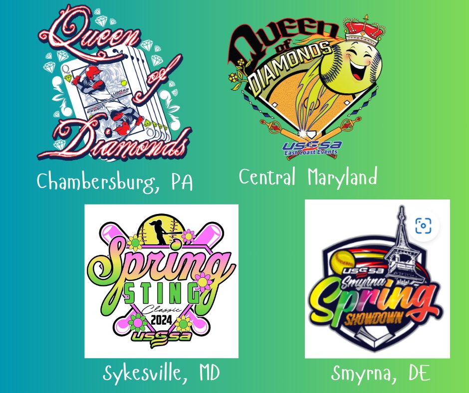 Good Luck to all of the teams participating in our tournaments this weekend. Whether you are playing in Pennsylvania, Delaware or Maryland, we are rooting for you!!  #usssaeastcoastevents #usssafastpitch #fastpitchsoftball